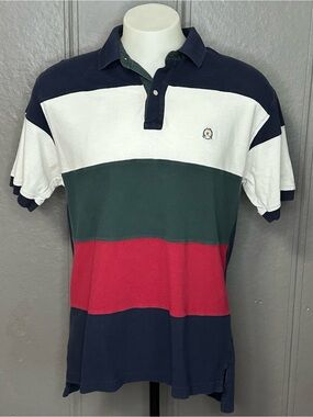 Vintage 1990’s Hunt Club Color Block Polo